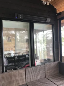 Infrapunalämmitin Black Series, 1600W, musta*Thermal Plus Online