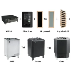 Infrapunasetti IR-Kit kontaktorikotelo WE 53 (SKLE, Laava, Octa)*Helo Outlet