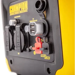 Invertteriaggregaatti Dual Fuel The Supersilent 2kW 2x230V 1x12V 2xUSB*Champion Best