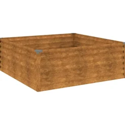 Sale Istutuslaatikko 100x100x36 cm corten-teräs Istutuslaatikot|Puutarhatarvikkeet