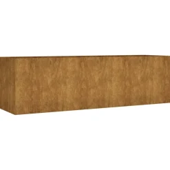 Outlet Istutuslaatikko 280x80x80 cm corten-teräs Istutuslaatikot|Puutarhatarvikkeet