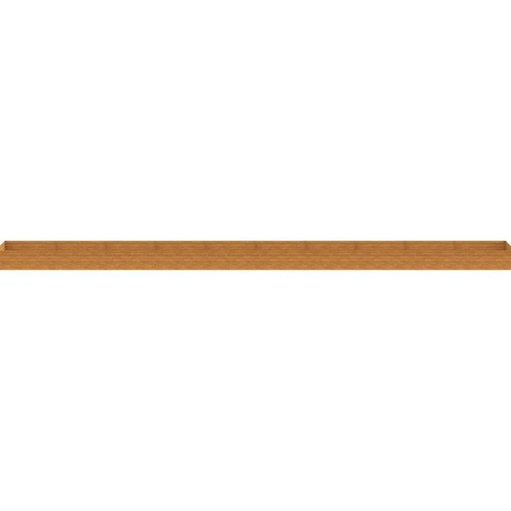 New Istutuslaatikko 960x100x36 cm corten-teräs Istutuslaatikot|Puutarhatarvikkeet