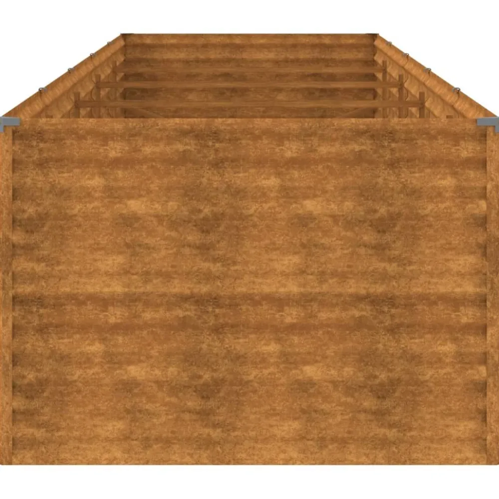 Istutuslaatikko 482x50x69 cm corten-teräs*FinePRICE Best