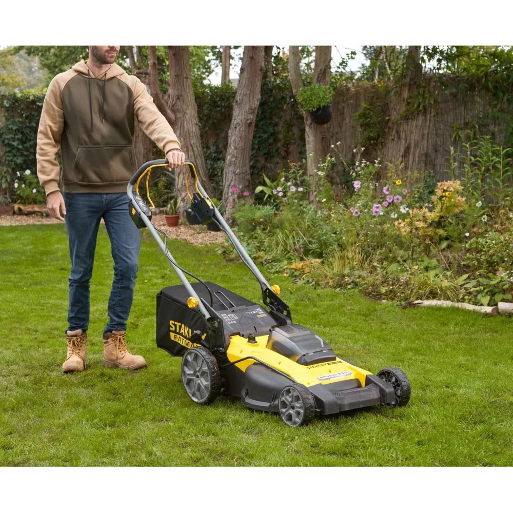 Itsevetävä akkuruohonleikkuri FatMax V20 SFMCMWS251M-QW 51 cm 18V 2x4,0 Ah akuilla*Stanley Discount