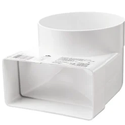 IV-kanavan muuntoliitin kulma 90° 60x204-125*Airsec Clearance