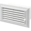 IV-kanavan päätysäleikkö 55x110 mm, muovi Ilmastointiputket Ja Osat