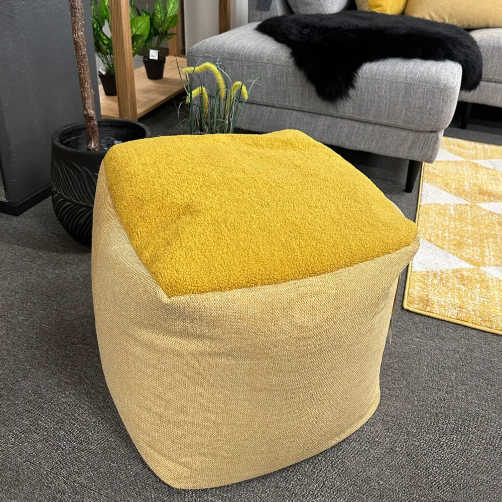 Jakkara LAMB BAG 55x55xK45 cm, keltainen Koristetyynyt