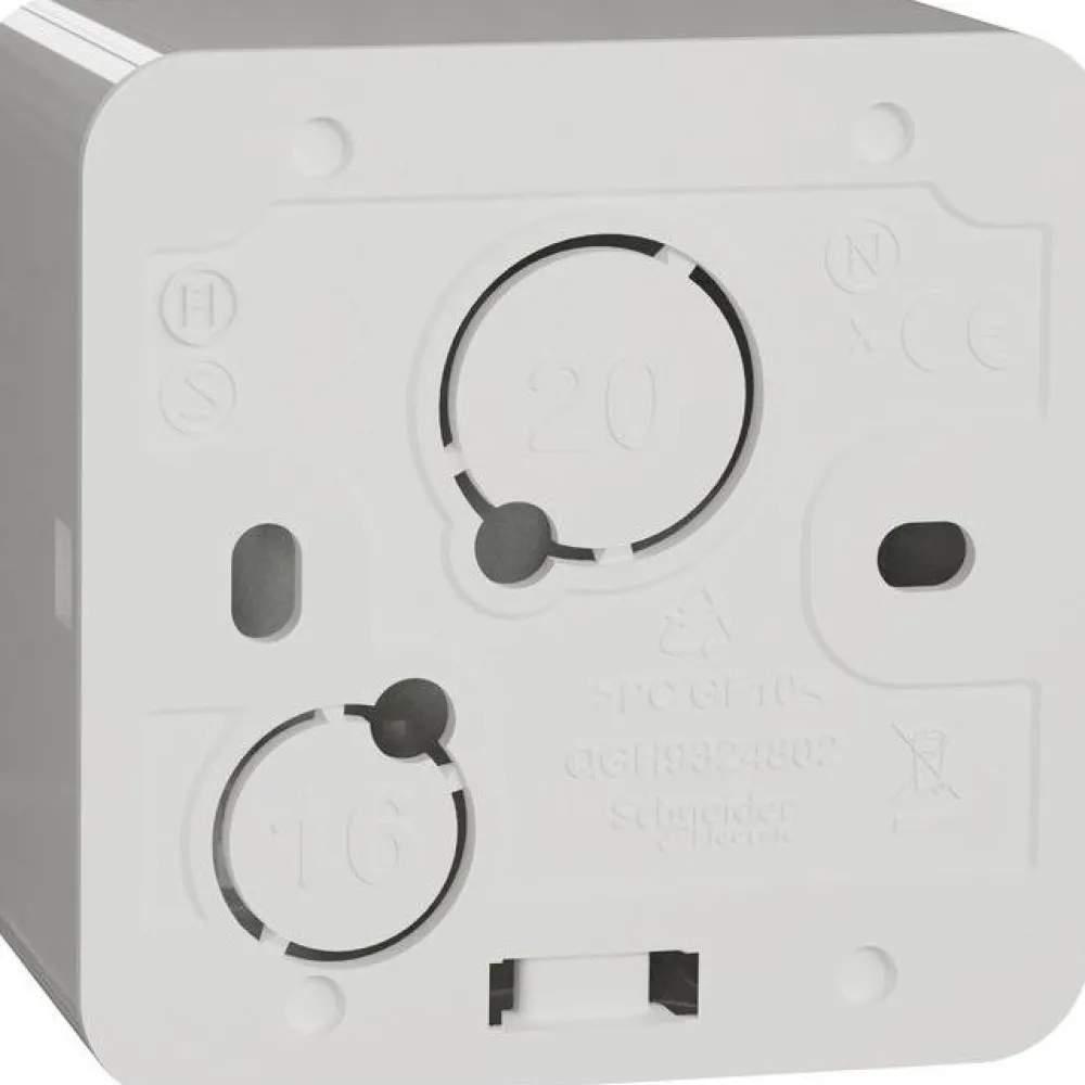 Jakorasia Exxact pinta-asennus valkoinen*Schneider Electric Online
