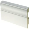 New Jalkalista johtokotelolla 19x90x2750mm MDF valkoinen Koristelistat