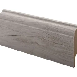 Jalkalista ART Koski 16x65x2750mm MDF aito tunne tuhka*Maler New