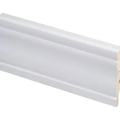 Jalkalista Kuru 12x58x2750mm MDF valkoinen*Maler Online