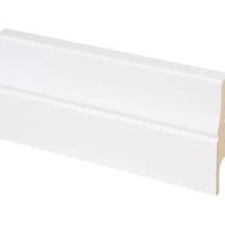 Hot Jalkalista Piirto 16x70x2750mm MDF valkoinen Koristelistat