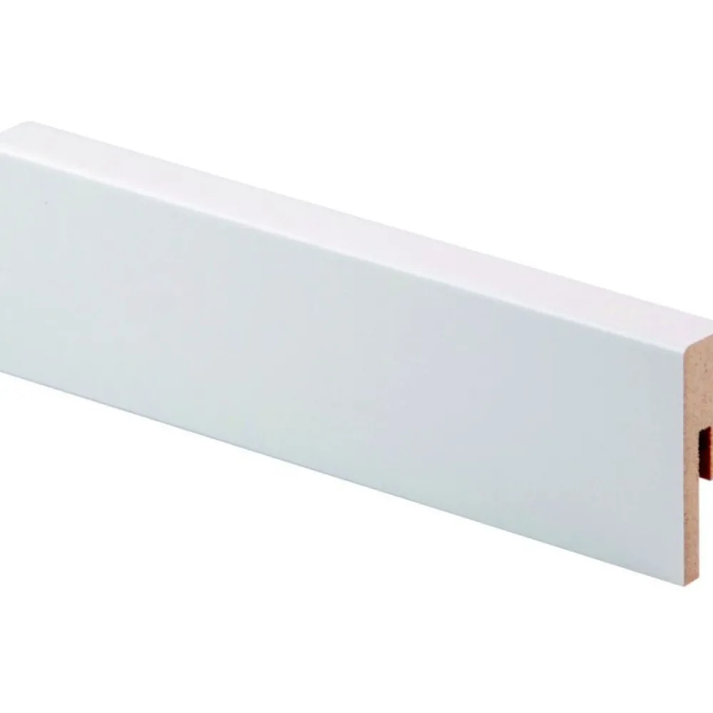 Jalkalista R2 Aava 12x42x2750mm MDF valkoinen*Maler Sale