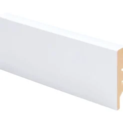 Discount Jalkalista R2 Aava 12x58x2750mm MDF valkoinen Jalkalistat