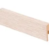 Clearance Jalkalista R2 Aava 12x42x2750mm MDF valkolakattu tammi Jalkalistat