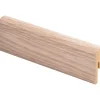 Jalkalista R10 Pyörre 12x42x2750mm MDF valkolakattu tammi*Maler
