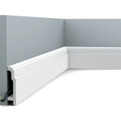 Jalkalista SX155 25x108x2000 mm polystyreeni valkoinen*Orac Decor Best
