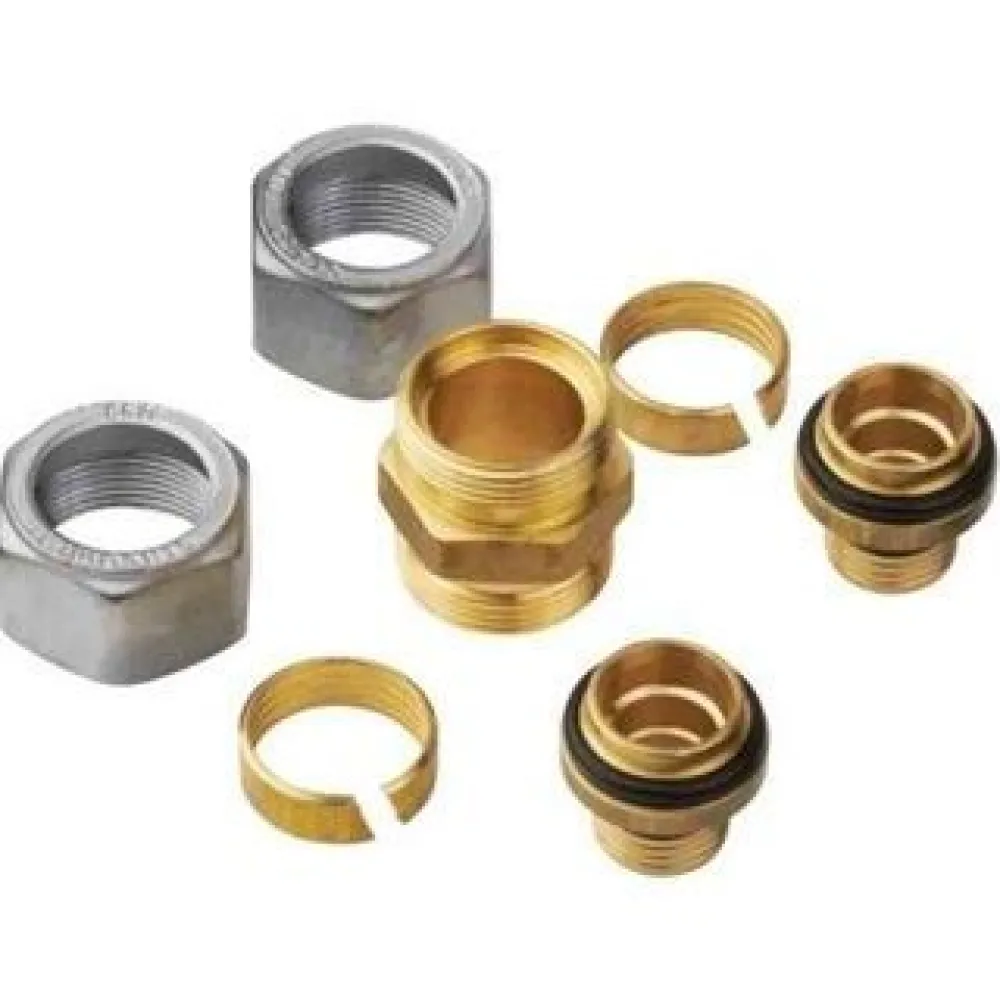 Jatkoliitin 16 x 2mm lattialämmitysputkelle*Roth Online