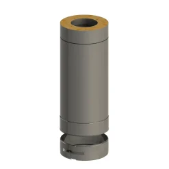 250 mm hormin jatko-osa Ø130mm piippuun, musta*Jeremias New