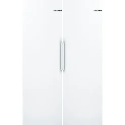 New Jääkaappi ja pakastin KSV36NWEP GSN36VWEP Serie 2, 120cm, 346/242 l, valkoinen Kylmälaitteet