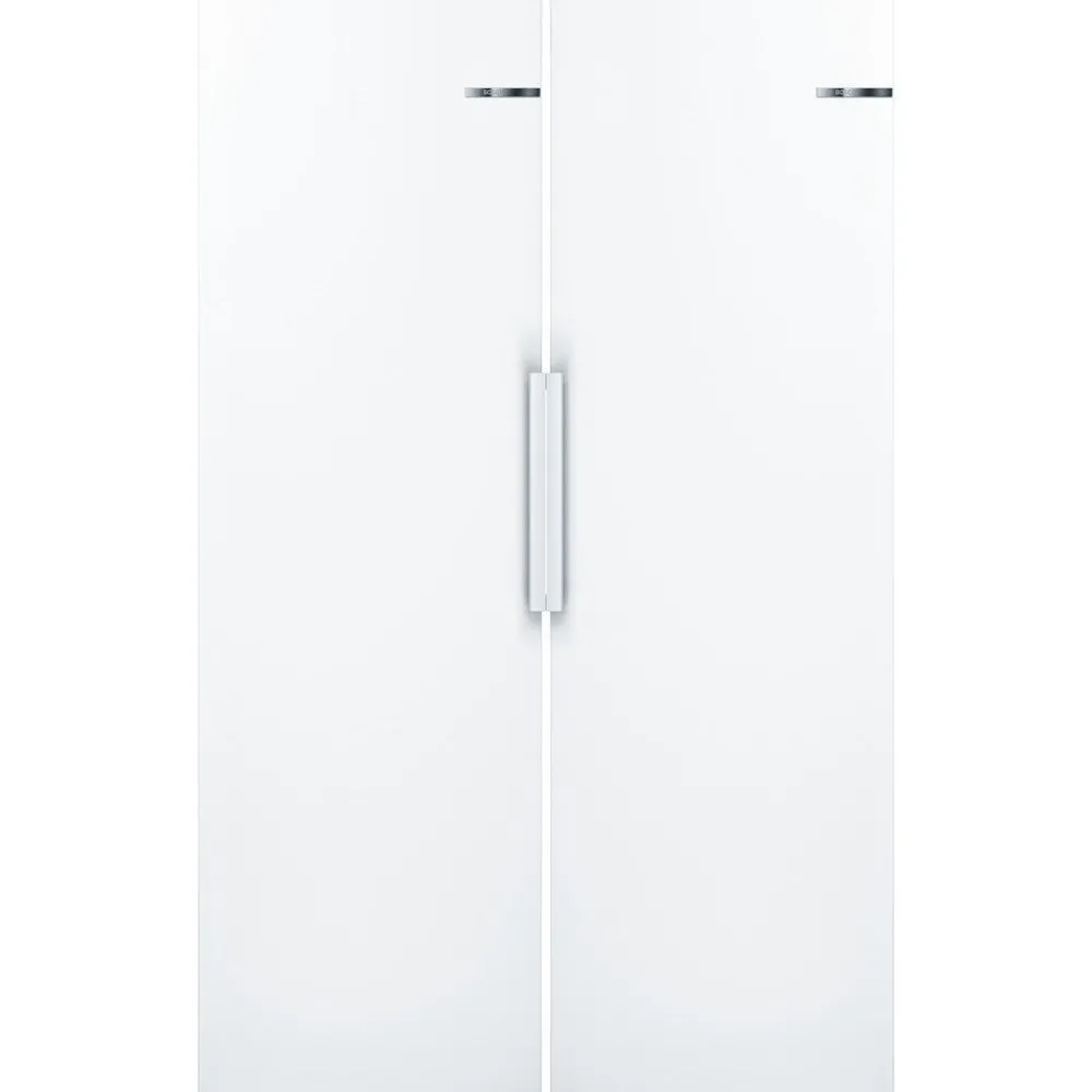 New Jääkaappi ja pakastin KSV36NWEP GSN36VWEP Serie 2, 120cm, 346/242 l, valkoinen Kylmälaitteet
