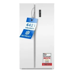 Jääkaappipakastin SBS7344W Side by Side French Door, 90cm, 291/151 l, valkoinen*Bomann Online