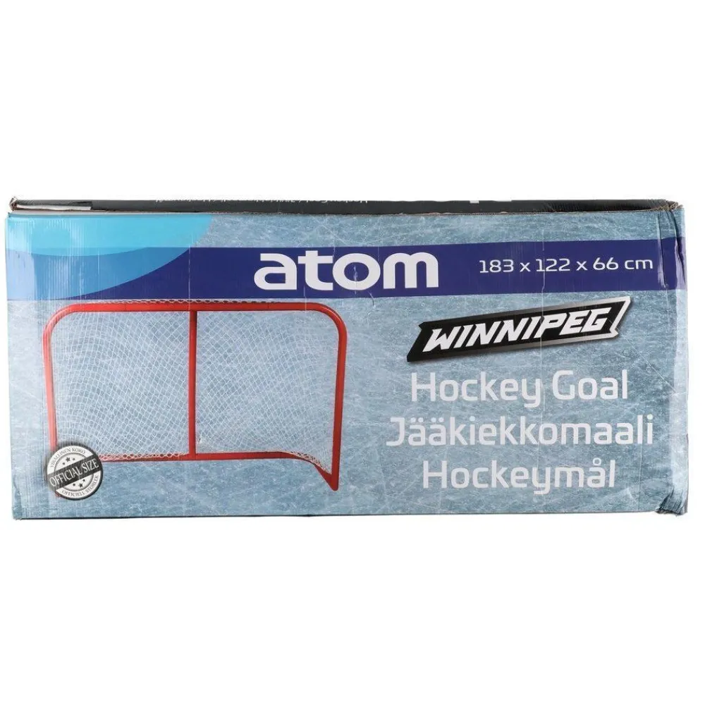Best Jääkiekkomaali 183x122x66 cm punainen Talviurheiluvälineet