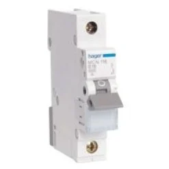 Johdonsuojakatkaisija 1-napainen C 6kA MCN110E 10A*Hager Outlet