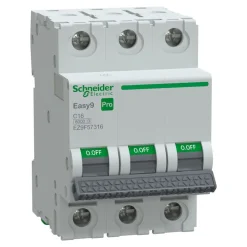 Johdonsuojakatkaisija Easy9 MCB 3C16 6 kA*Schneider Electric Sale