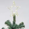 Sale Joulukuusen latvatähti 3D LED-valolla ja liiittimellä 25x19x19cm Joulukoristeet
