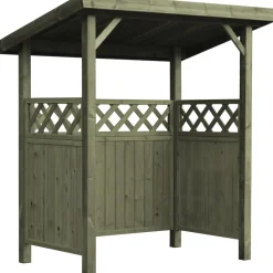 New Jätekatos Lux Tupla pulpettikatto, 600l tai 2x240l astialle, eri värejä Roskakatokset