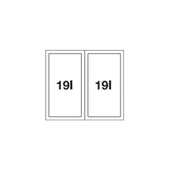 Jätevaunu Select II 50/2*Blanco New