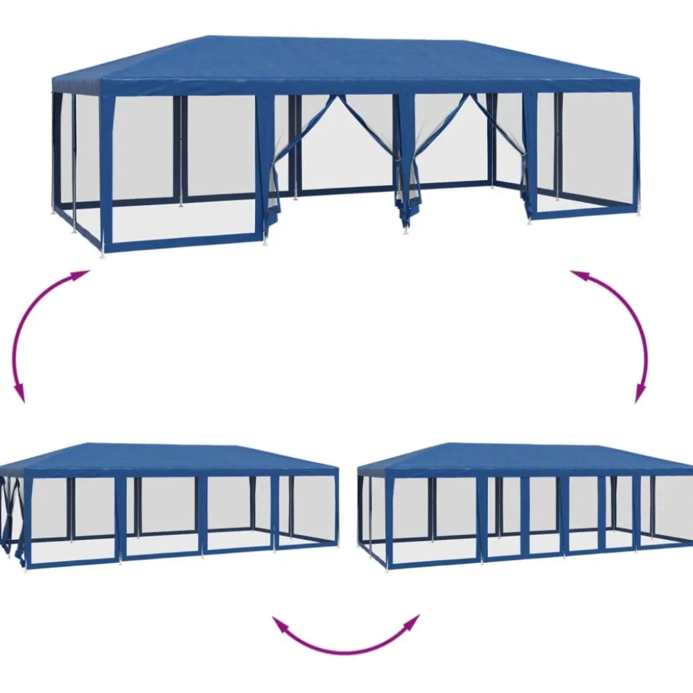 New Juhlateltta verkkosivuseinillä, HDPE, eri kokoja ja värejä (02196) Paviljongit|Paviljongit