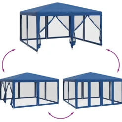 New Juhlateltta verkkosivuseinillä, HDPE, eri kokoja ja värejä (02196) Paviljongit|Paviljongit