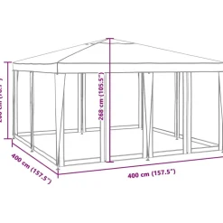 New Juhlateltta verkkosivuseinillä, HDPE, eri kokoja ja värejä (02196) Paviljongit|Paviljongit