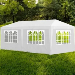 Juhlateltta 3x6m valkoinen*FinePRICE Clearance