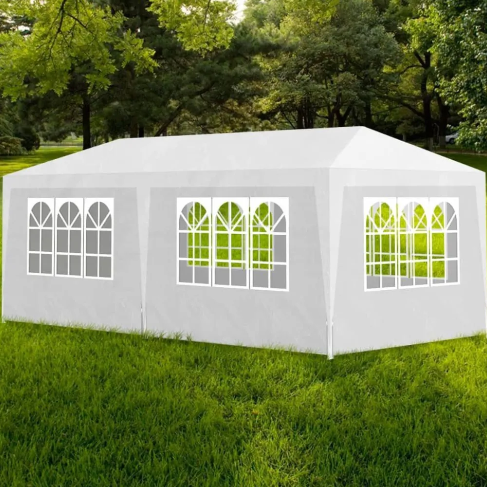 Juhlateltta 3x6m valkoinen*FinePRICE Clearance