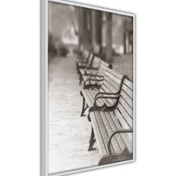 New Juliste Park Benches kehyksillä eri kokoja Taulut Ja Kehykset