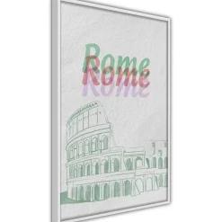 Juliste Rome in Watercolours kehyksillä eri kokoja Taulut Ja Kehykset