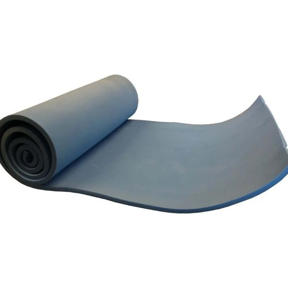 Jumppamatto 1x50x180cm, harmaa/sininen*Fit'n Shape Online