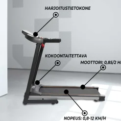 Sale Juoksumatto V2 12km/h taitettava Juoksumatot