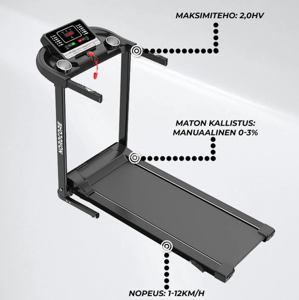 New Juoksumatto Core 2000 Juoksumatot