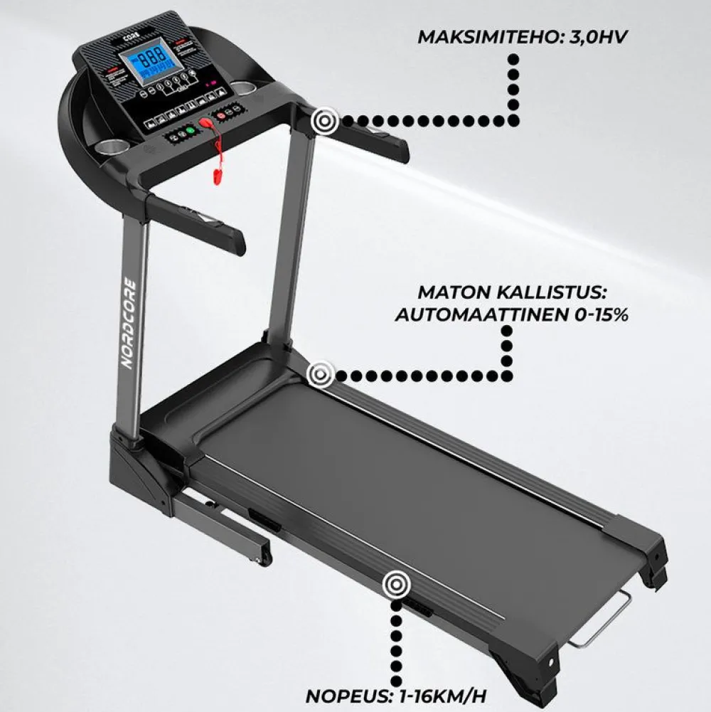 Clearance Juoksumatto Core 3000 Juoksumatot