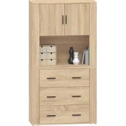 Kaappi 25 tekninen puu tammi*FinePRICE Online