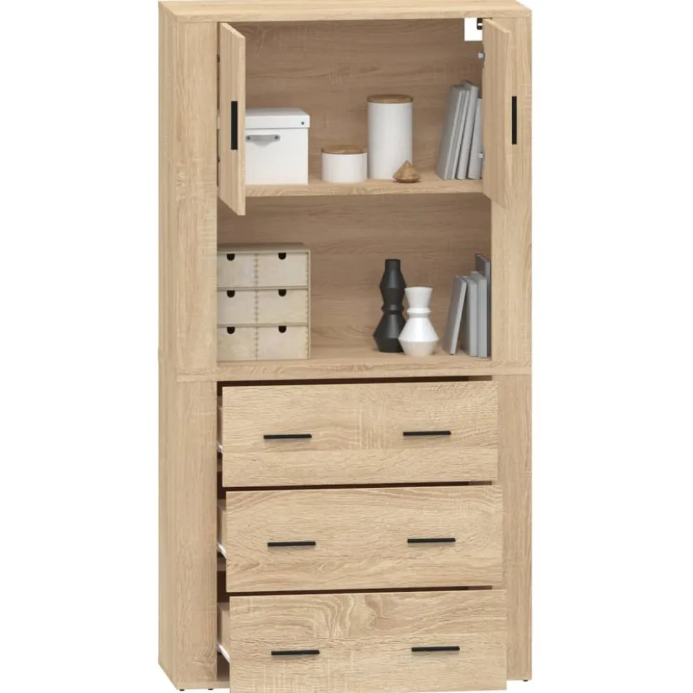 Kaappi 25 tekninen puu tammi*FinePRICE Online