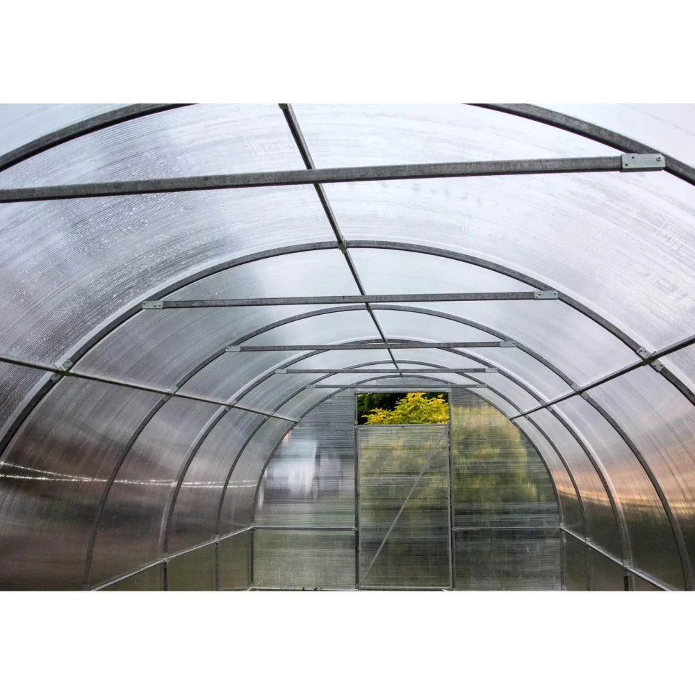 Kaarikasvihuone Easy-Up 8 m² 2x4 m kennolevyllä*AB Polar