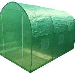 Clearance Kaarikasvihuone PRO 8 m² Kasvihuoneet Muovilla|Kaarikasvihuoneet