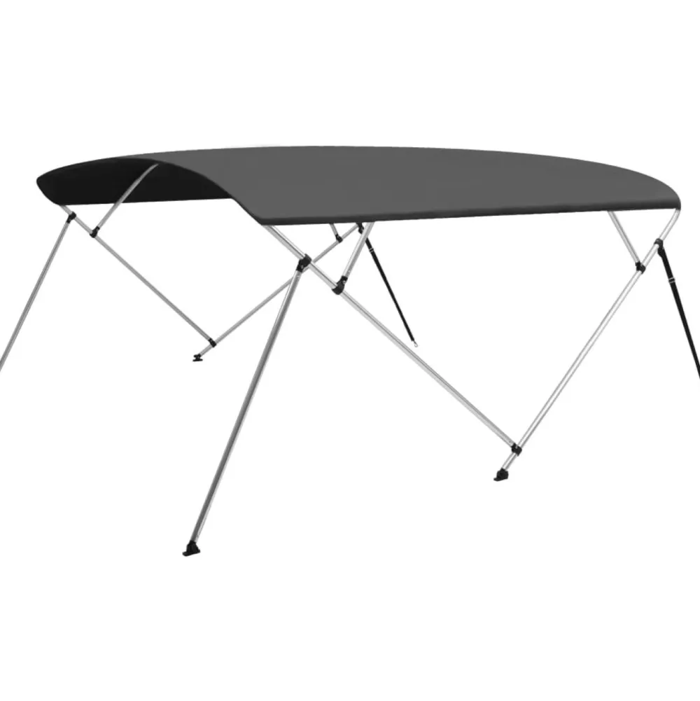 Best 4-kaarinen bimini-kate, antrasiitti 243x(230-244)x137 cm Veneily
