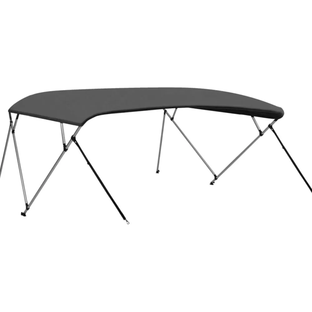 Best 4-kaarinen bimini-kate, antrasiitti 243x(230-244)x137 cm Veneily