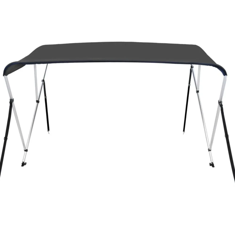 New 3-kaarinen bimini-kate, antrasiitti 183x160x137 cm Veneily